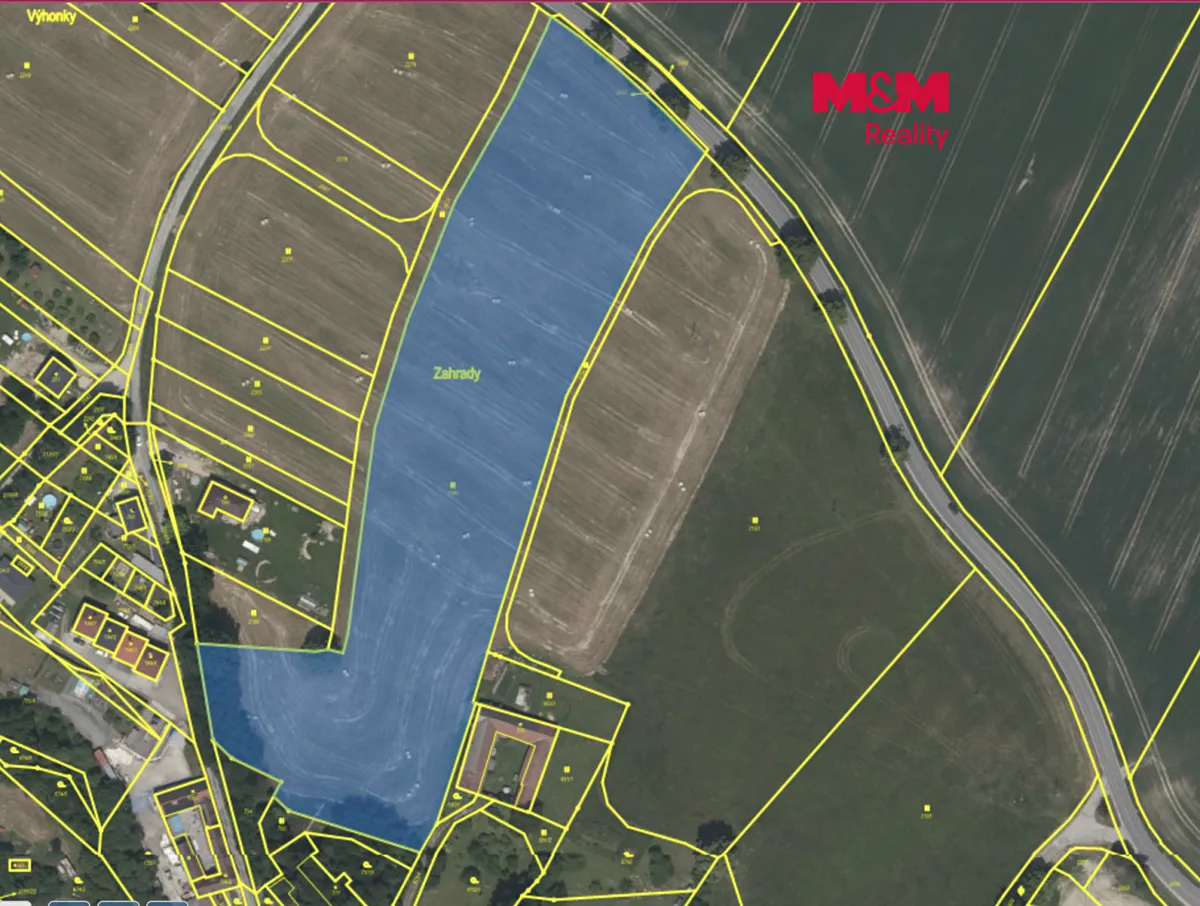 Prodej stavebního pozemku 21384 m²